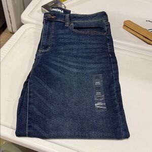 Sonoma  Dark Blue Straight CropJeans